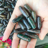 30mm Guanyin Grey Green Stone Tibetan Dzi Agate Beads Reiki Healing Men Women
