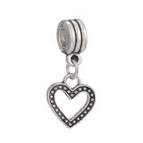 10Pcs/Lot Silver Plated Crown Love Wings Charm Pendant Jewelry Making