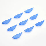 20Pcs 12X30mm Gradient Czech Glazed Wing-shaped Glass Bead For DIY Jewelry