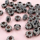 Acrylic Smile Beads For Jewelry Making Round Letter Beads Set