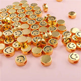 Acrylic Smile Beads For Jewelry Making Round Letter Beads Set