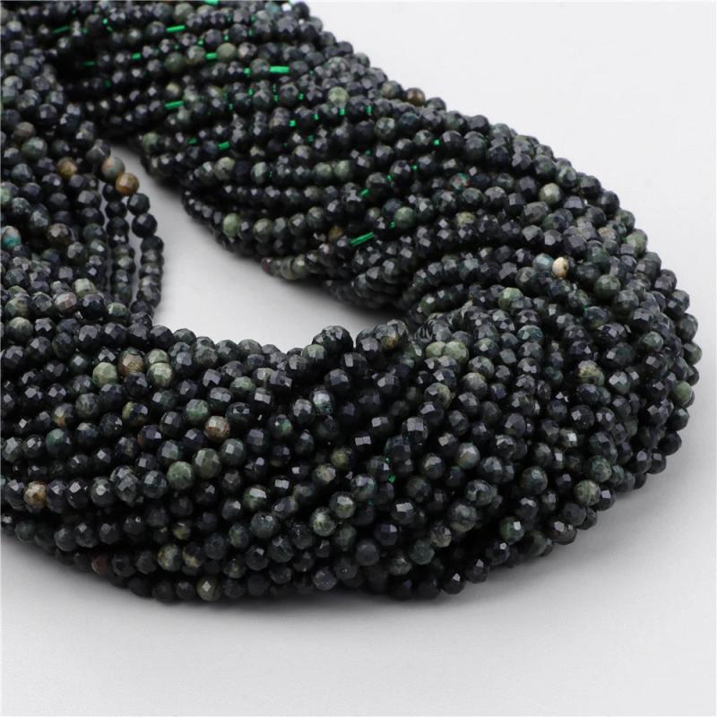 Kambaba Stone Beads Round Spacer Beads for Jewelry Making DIY