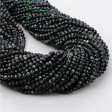 Kambaba Stone Beads Round Spacer Beads for Jewelry Making DIY