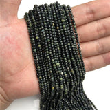 Kambaba Stone Beads Round Spacer Beads for Jewelry Making DIY