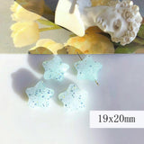 20 PCS Mixed Color Acrylic Star Beads DIY Jewelry Spacer Bracelets Earrings