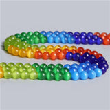 8mm Natural Stone Beads Mixed Agates Turquoises Malachite Round Stones Bead