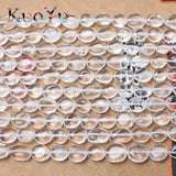 Irregular Clear Quartz Crystal Loose Beads for Jewelry Making 15inches