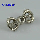 30pcs Tibetan Buddhist Silver Spacer Beads Vajra Pestle/Vajra Bell Charm