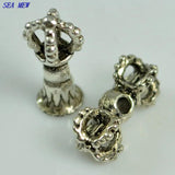 30pcs Tibetan Buddhist Silver Spacer Beads Vajra Pestle/Vajra Bell Charm