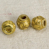 10PCS 8mm*7.5mm Raw Brass Spacer Beads DIY Metal Beads