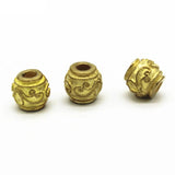 10PCS 8mm*7.5mm Raw Brass Spacer Beads DIY Metal Beads