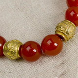 10PCS 8mm*7.5mm Raw Brass Spacer Beads DIY Metal Beads