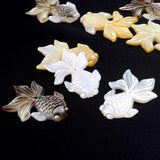 Shell Fish Animal Pendants Mother of Pearl for DIY Jewelry Making