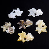 Shell Fish Animal Pendants Mother of Pearl for DIY Jewelry Making