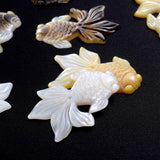 Shell Fish Animal Pendants Mother of Pearl for DIY Jewelry Making