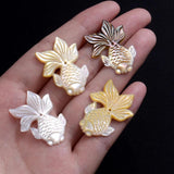 Shell Fish Animal Pendants Mother of Pearl for DIY Jewelry Making