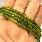Green Jade Round Spacer Beads 4*13MM 15''