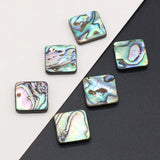 Square Abalone Beads for Jewelry Making DIY Necklace Earrings