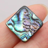 Square Abalone Beads for Jewelry Making DIY Necklace Earrings