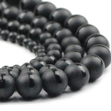 Matte Natural Stone Beads 4/6/8/10MM for Jewelry Making DIY Accessories