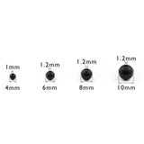 Matte Natural Stone Beads 4/6/8/10MM for Jewelry Making DIY Accessories