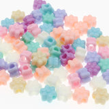 100Pcs Candy Acrylic Hexagonal Spacer Beads 12mm