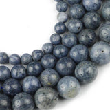 Natural Stone Coral Round Spacer Beads Jewelry Making DIY