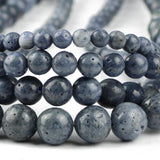 Natural Stone Coral Round Spacer Beads Jewelry Making DIY
