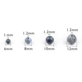 Natural Stone Coral Round Spacer Beads Jewelry Making DIY