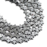 Natural Hematite Stone Beads 8x6mm Spacer Charms