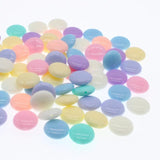 100Pcs Candy Acrylic Beads DIY Jewelry Making Accessories 12mm