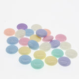 100Pcs Candy Acrylic Beads DIY Jewelry Making Accessories 12mm