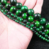 Green Tiger Eye Round Spacer Beads for Jewelry Making 4/6/8/10/12MM