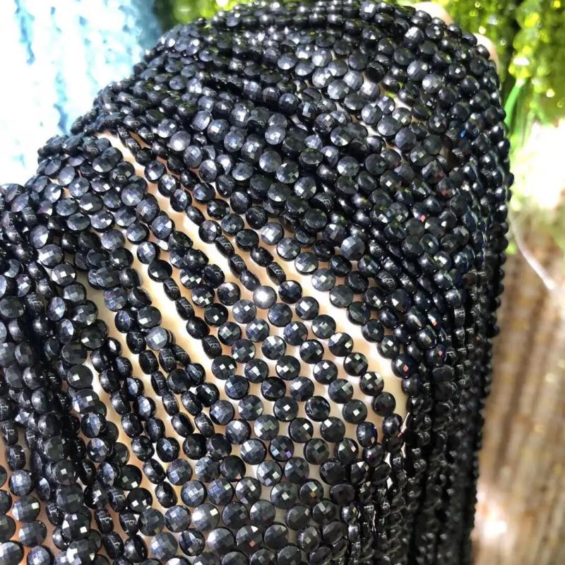 Natural Stone Spinels Beaded 4mm Faceted Loose Isolation Beads