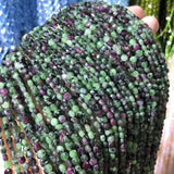 Natural Stone Spinels Beaded 4mm Faceted Loose Isolation Beads