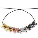 4pcs Skull Pendants Copper beads Spacer skeleton Metal Charms