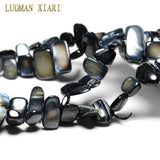Irregular Dyed Natural Shell Stone Beads 34'' Strand DIY Jewelry Making