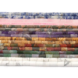Matte Howlite Jasper Agate Tube Column Loose Beads 15''