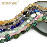Natural Stone Irregular Spacer Beads for Jewelry Making DIY Bracelet