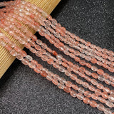 50 Pcs Natural Stone Bead Egg Shape Beads 6x8x4mm