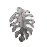 1pc Big Size Shell Leaf Beads Natural Sea Shell Charms For DIY Jewelry