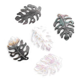 1pc Big Size Shell Leaf Beads Natural Sea Shell Charms For DIY Jewelry