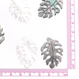 1pc Big Size Shell Leaf Beads Natural Sea Shell Charms For DIY Jewelry