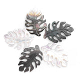 1pc Big Size Shell Leaf Beads Natural Sea Shell Charms For DIY Jewelry
