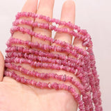 Strawberry Crystal Gravel Beads for Jewelry Making DIY Bracelet Necklace