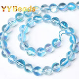 Austria Crystal Moonstone Beads for Jewelry Making DIY Bracelet 6-12mm