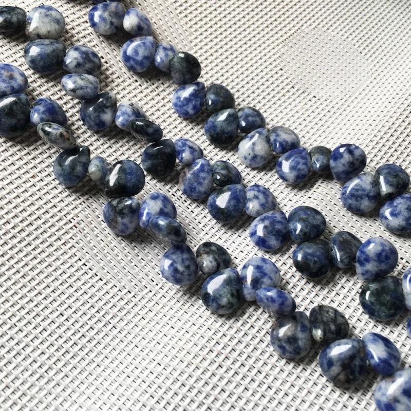 Sodalite Water Drop Loose Beads for Jewelry Making