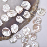 Natural Freshwater Keshi Pearl Earrings, DIY Accessories