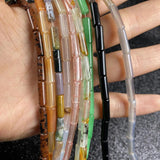 Yellow Jades Crystal Loose Beads for Jewelry Making DIY