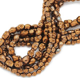 Natural Copper Hematite Skull Beads 4x6/6x8/8x10MM